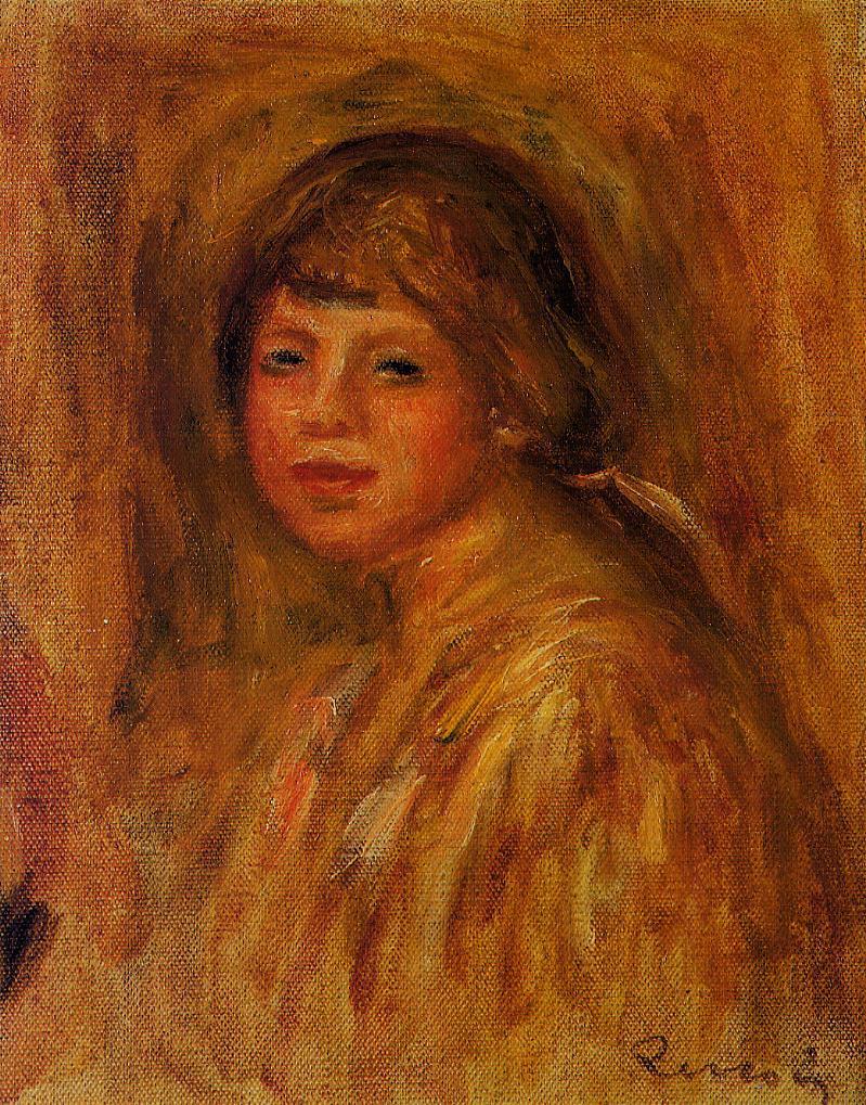 Head of a young woman 1915